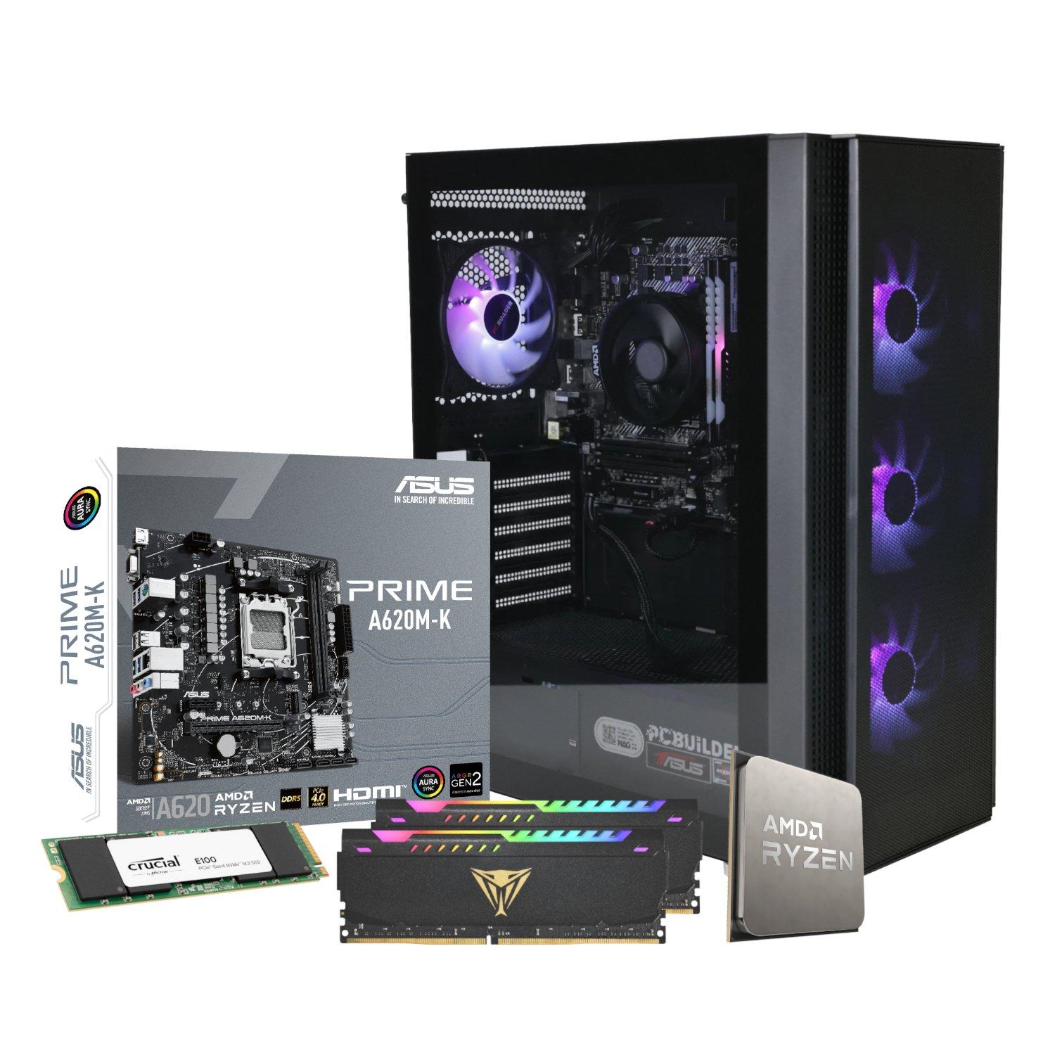 PCBuilder Ryzen 5 5600GT STRIKER Windows 11 Gaming PC