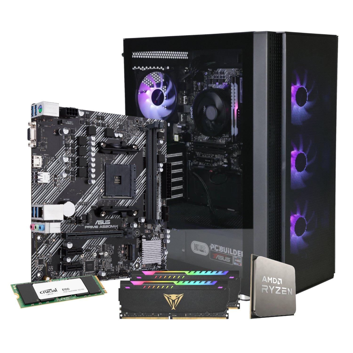 PCBuilder Ryzen 5 5600GT STRIKER Windows 11 Gaming PC