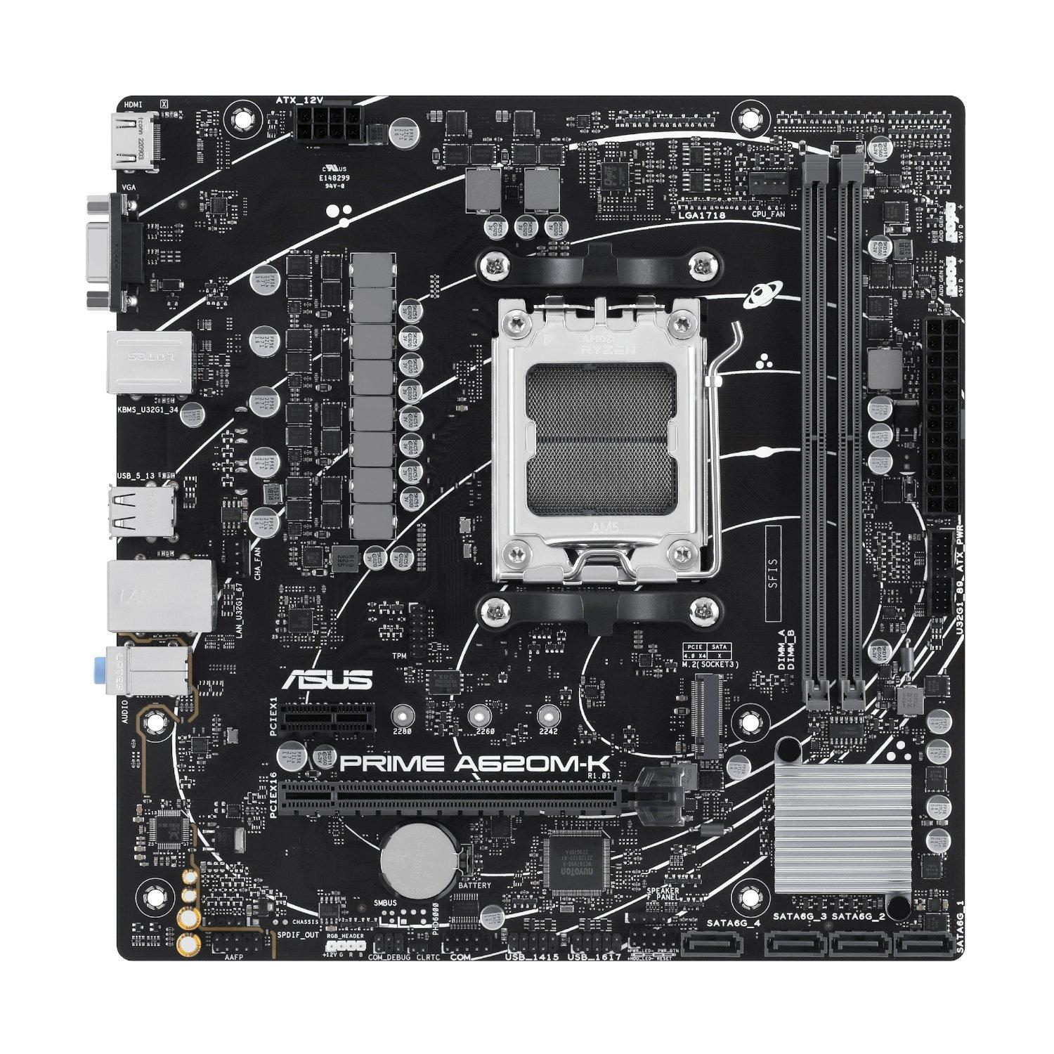 PCBuilder Ryzen 5 8600G WARDEN Windows 11 Gaming PC