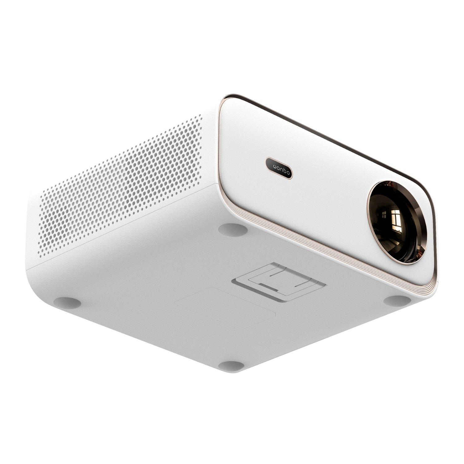 WANBO X5 1080P 1100ANSI Android 9.0 Smart Projector - White